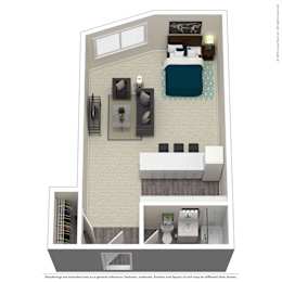  Floor Plan Studio A