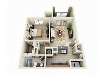One Bedroom Apartments Near Me