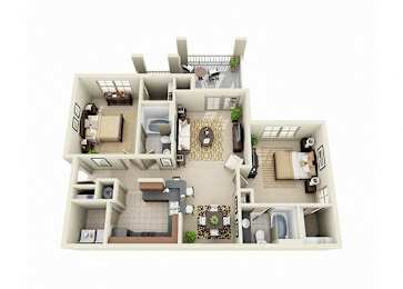 Two Bedroom Apartments Near Me