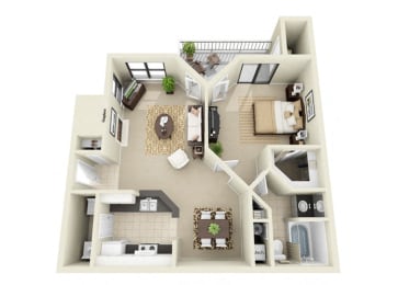 two bedroom apartment Duluth, GA