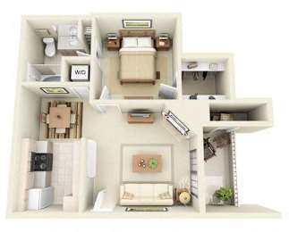 1 Bedroom Apartments for Rent in Dallas TX 75254