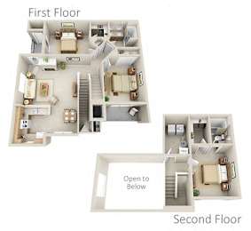Three Bedroom Apartment in Denver, CO