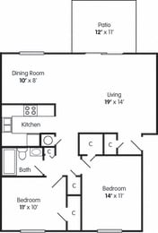 Two Bedroom Apartment Blasdell NY