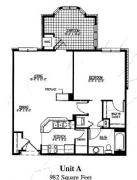  Floor Plan Unit A