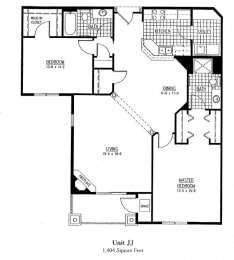  Floor Plan Unit JJ