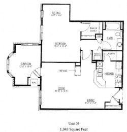  Floor Plan Unit N