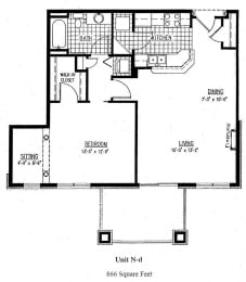  Floor Plan Unit N-d