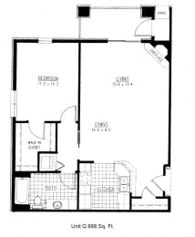  Floor Plan Unit Q