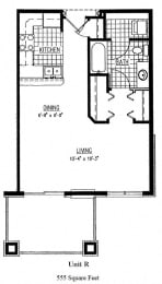  Floor Plan Unit R