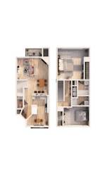  Floor Plan B4-Townhome