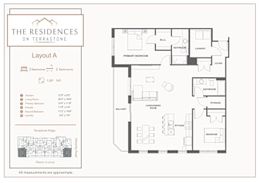 Floor Plan Two Bedroom