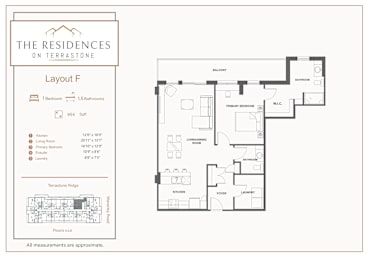  Floor Plan One Bedroom