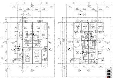 Floor Plan  Two-Story  Non-ADA Duplex Units