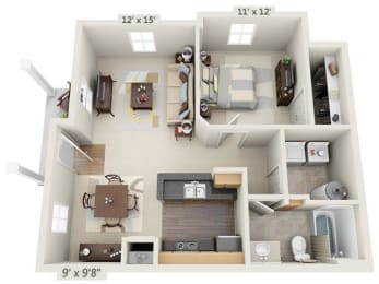 Floor Plan Polaris Place Apartments