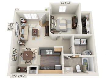 Floor Plan Polaris Place Apartments
