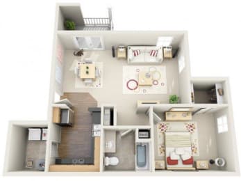 Floor Plan Polaris Place Apartments
