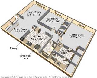 2 bed 1 bath at Kings Gate West Apartments, Camillus, NY