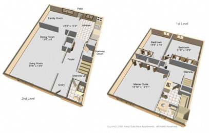 2 bed 2 bath at Kings Gate West Apartments, Camillus 13031