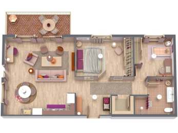  Floor Plan Floor plan of Blackwater resort