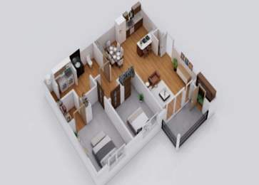  Floor Plan 2 Bedrooms, 1 Bathroom