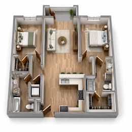  Floor Plan B3