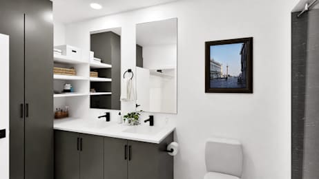  Floor Plan Suite G - 2 Bedrooms + 1 Den 2 Bathrooms