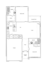  Floor Plan 2435 Briar Hollow Drive