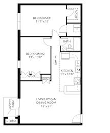 Brandywine floor plan at Corner Park apartments, PA, 19380