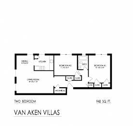  Floor Plan 2 Bedroom