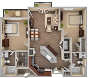  Floor Plan B-1-A (PHASE 2)