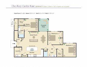  Floor Plan Serenity