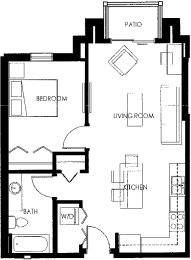 Vicinato B Floor Plan at Vicinato, Madison, 53715