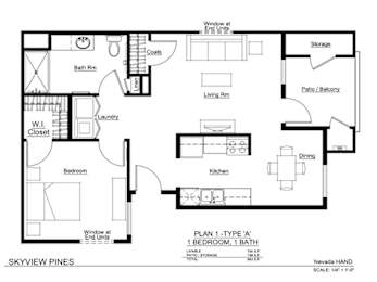  Floor Plan Plan 1 Type A
