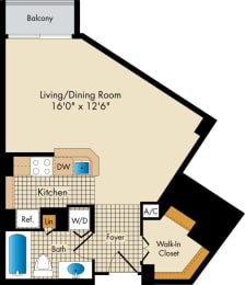 The Metropolitan studio apartments