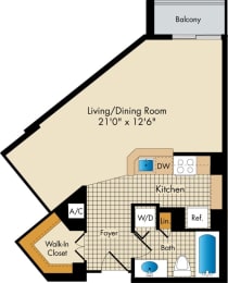 The Metropolitan studio apartments MD