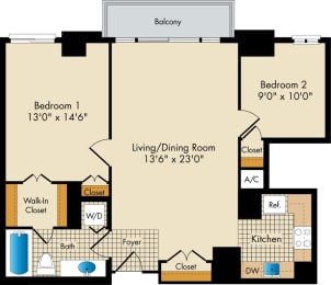 2 bedroom apartments for rent in MD