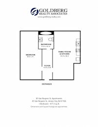 85 Van Reypen - One Bedroom