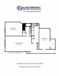 Two Bedroom 1 bath