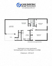 Two Bedroom 1 bath
