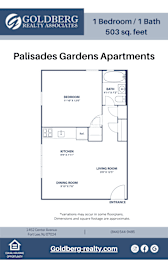  Floor Plan 1 Bedroom Junior
