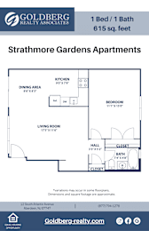  Floor Plan One Bedroom