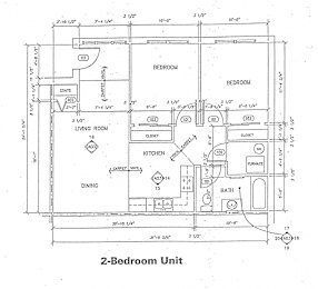  Floor Plan 2 Bedroom