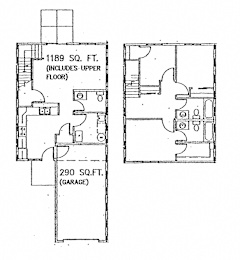  Floor Plan 3 bed 2 bath
