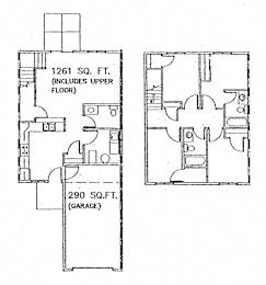  Floor Plan 4 bed 2 bath