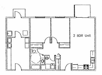  Floor Plan Two Bedroom