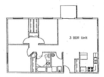 Floor Plan Three Bedroom