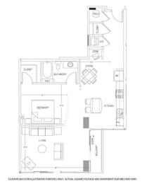 Floor Plan  Waterline 2 - A12