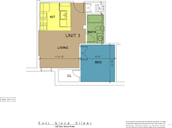  Floor Plan 420 Place Unit 03