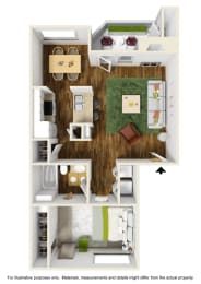  Floor Plan Monet