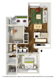  Floor Plan DaVinci